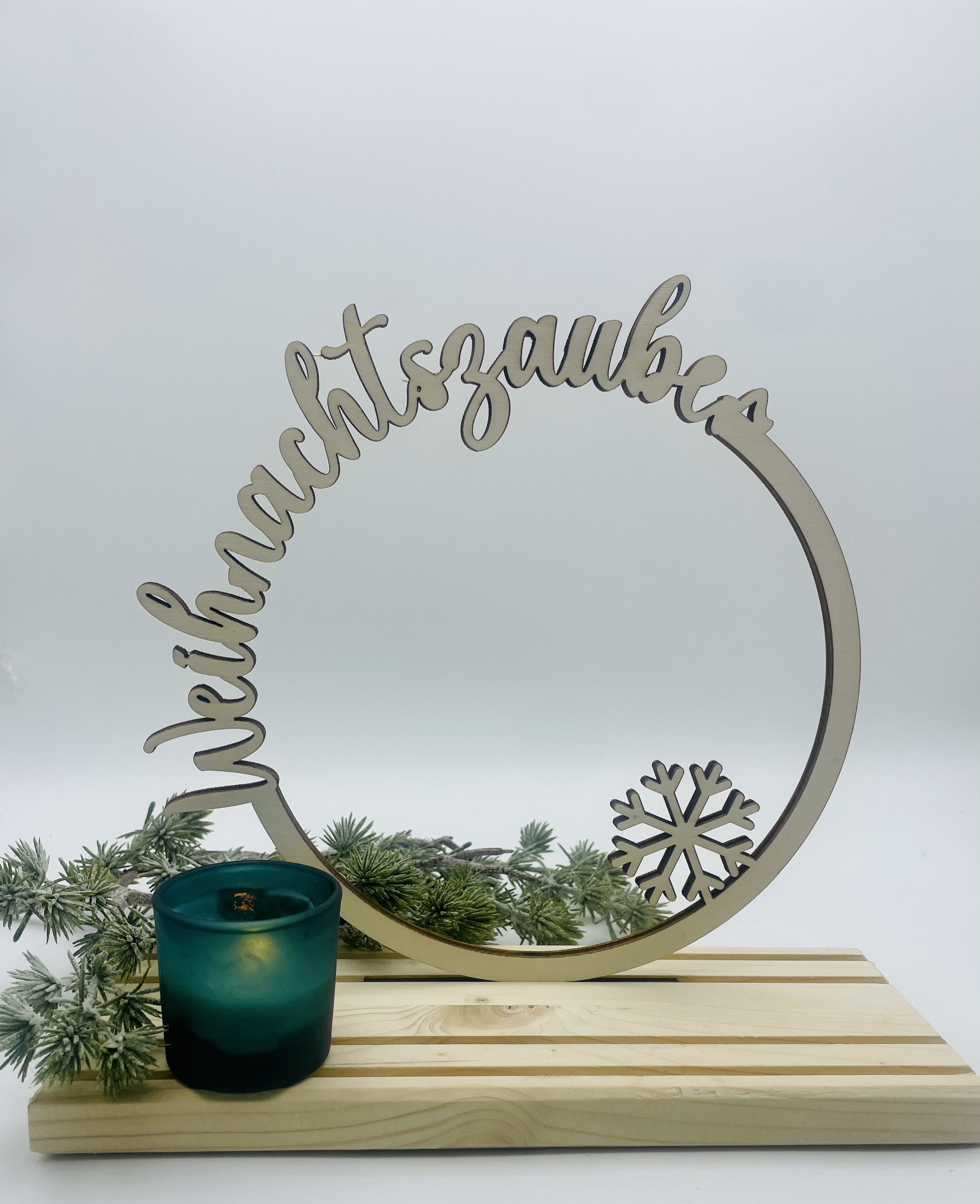 Dekoleiste Weihnachtszauber