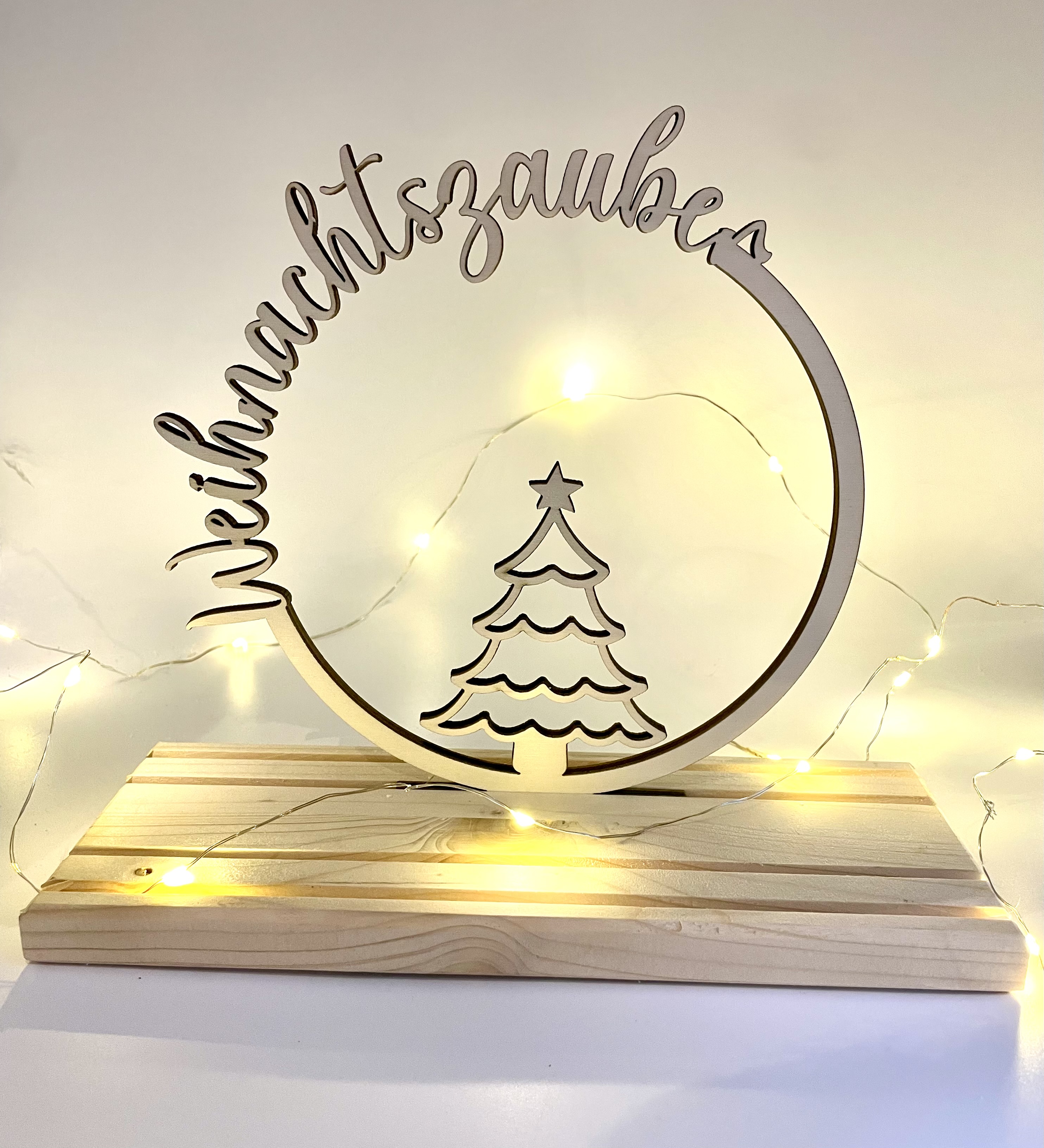 Dekoleiste Weihnachtszauber