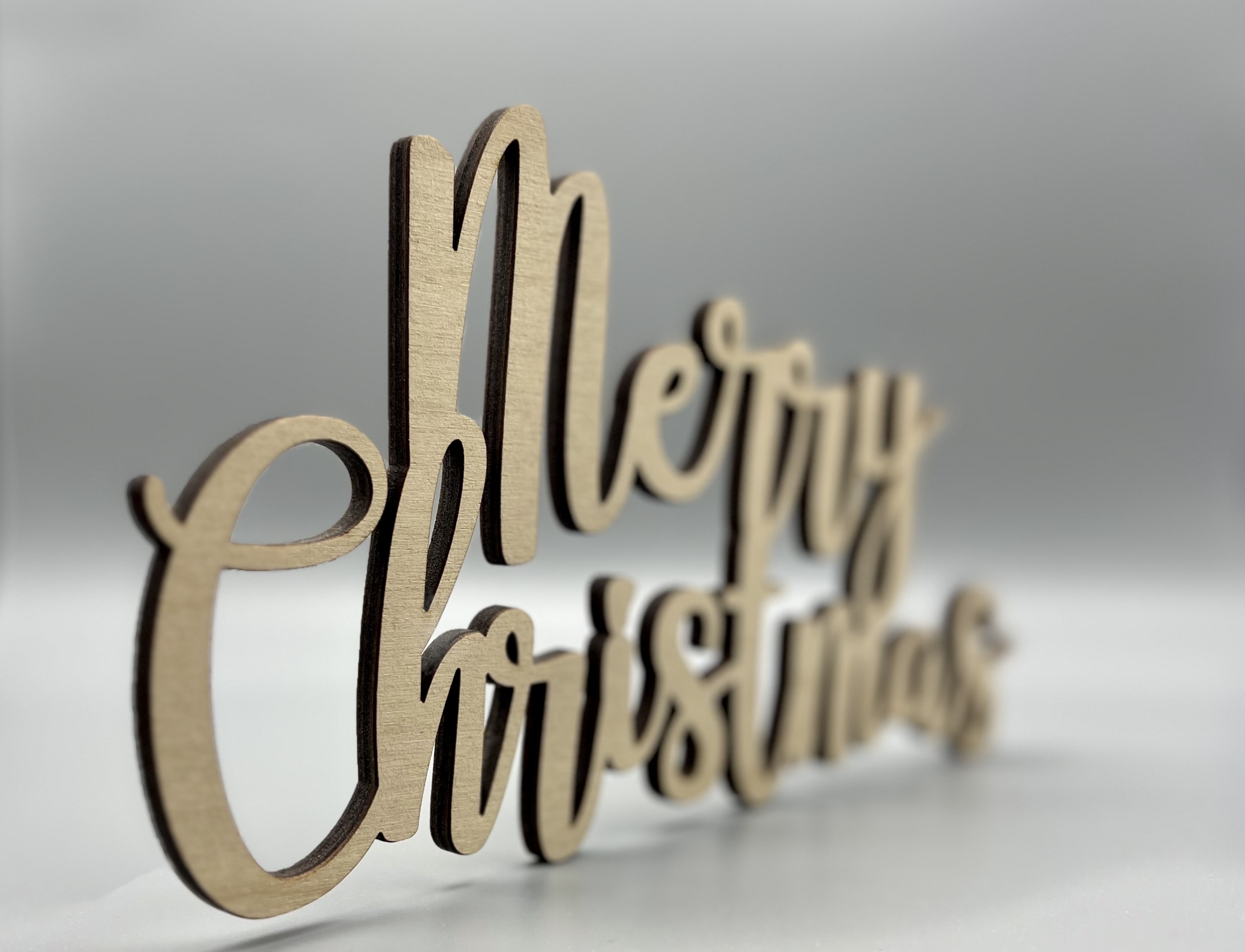 Schriftzug Merry Christmas