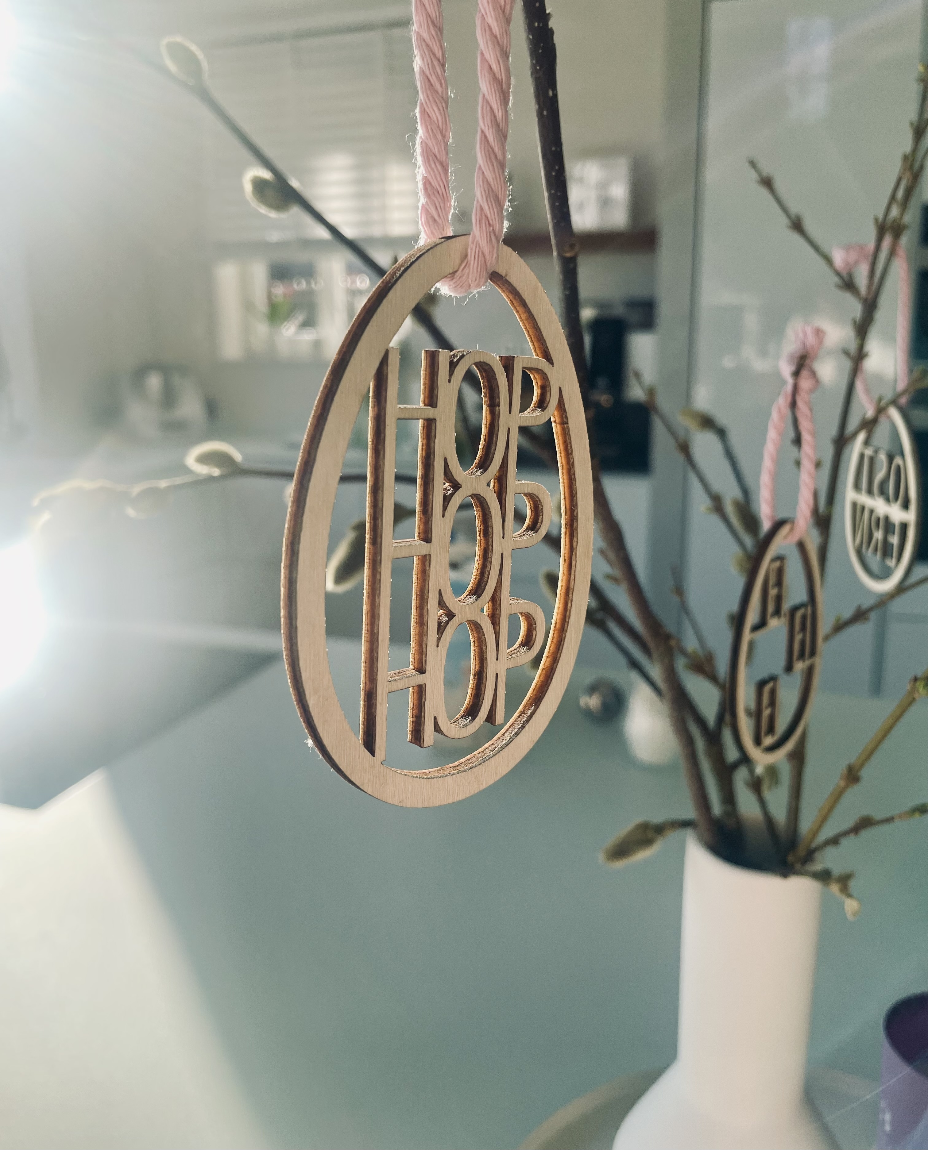 Dekoanhänger Hophophop