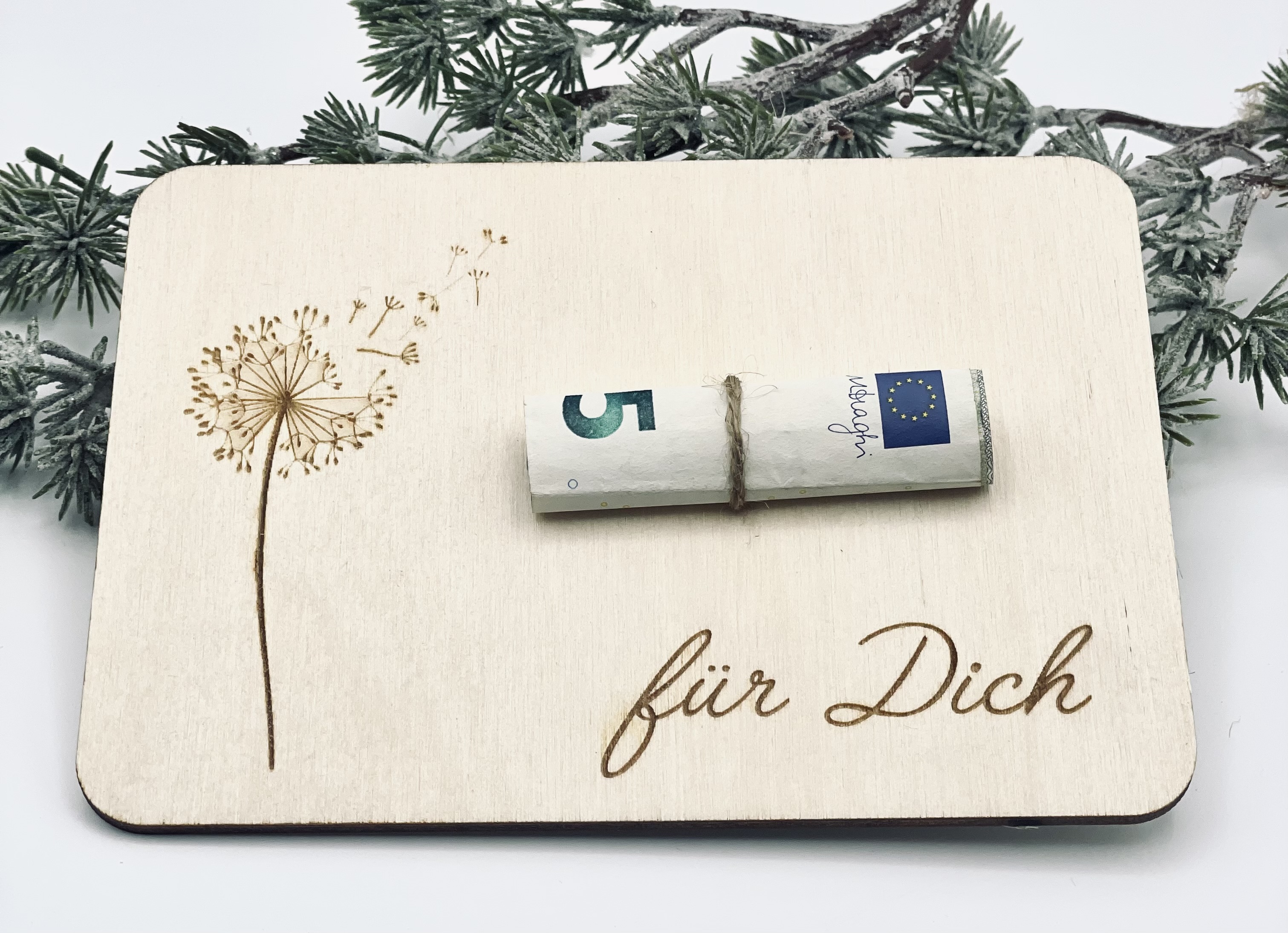 Geschenk- und Gutscheinkarte