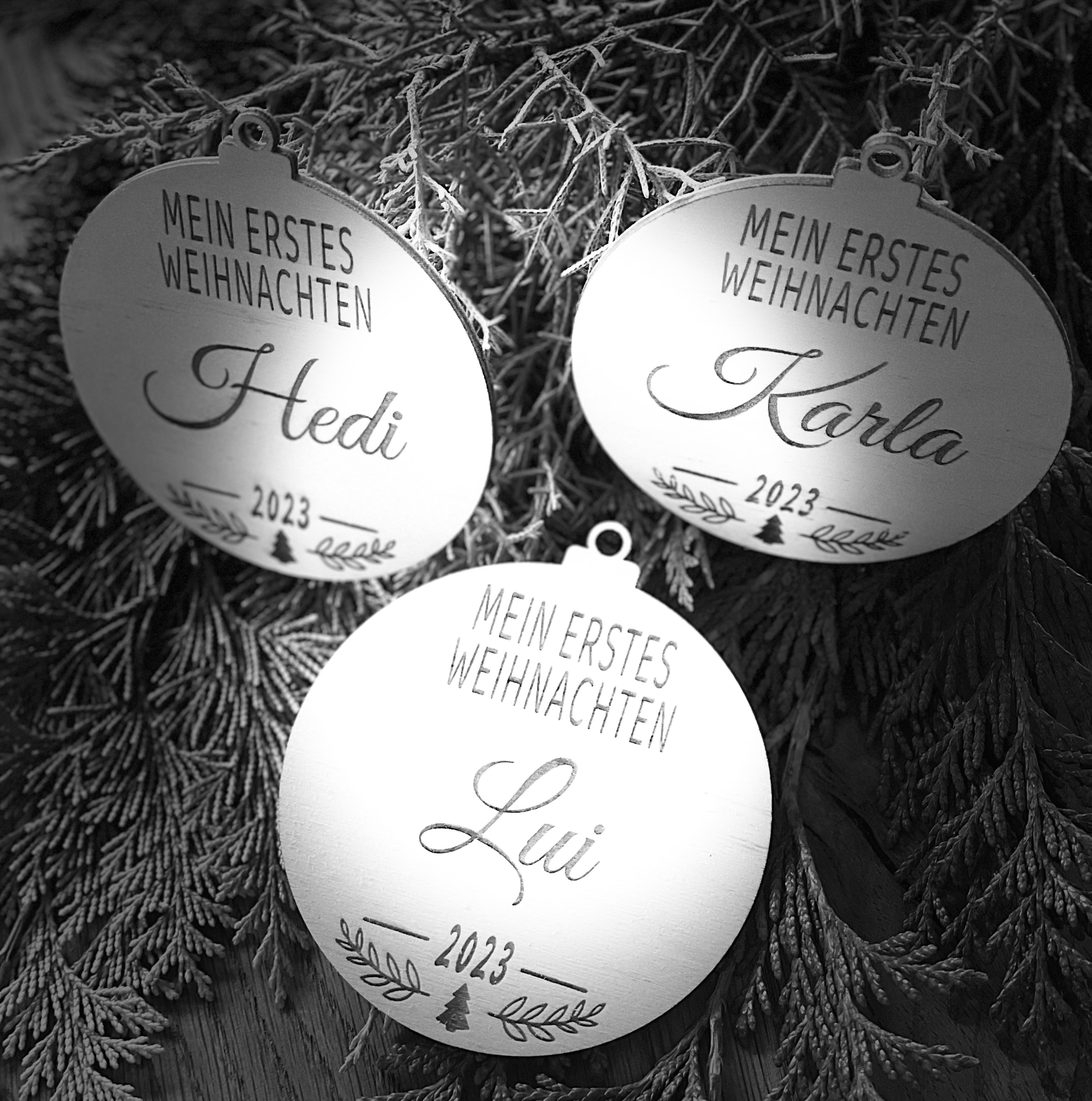 Anhänger Mein erstes Weihnachten