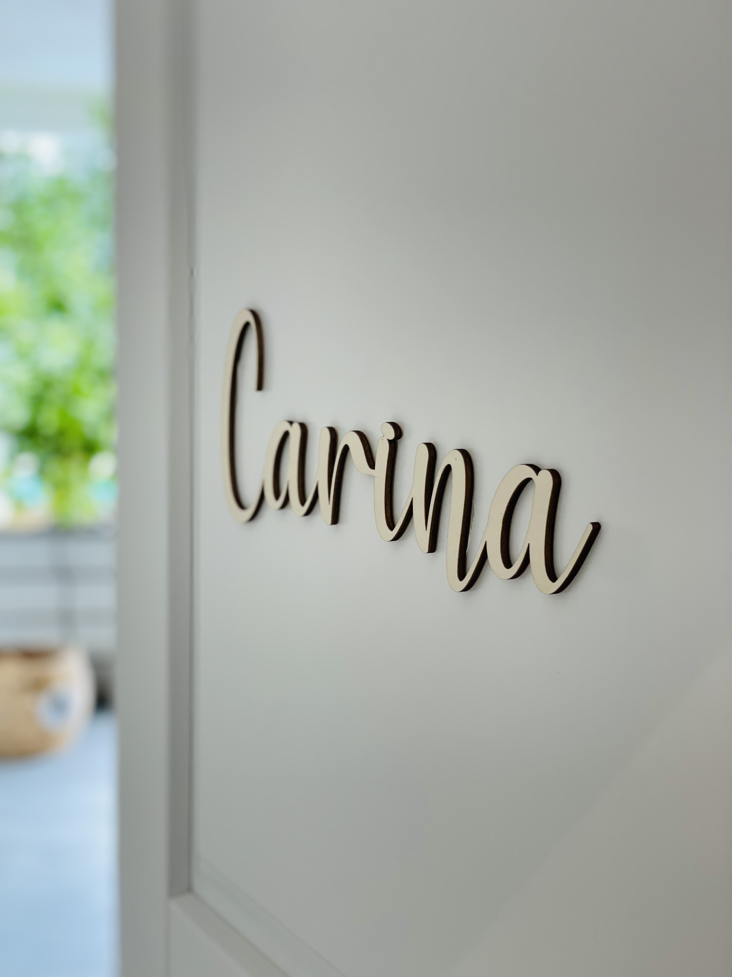 Personalisiertes Namensschild