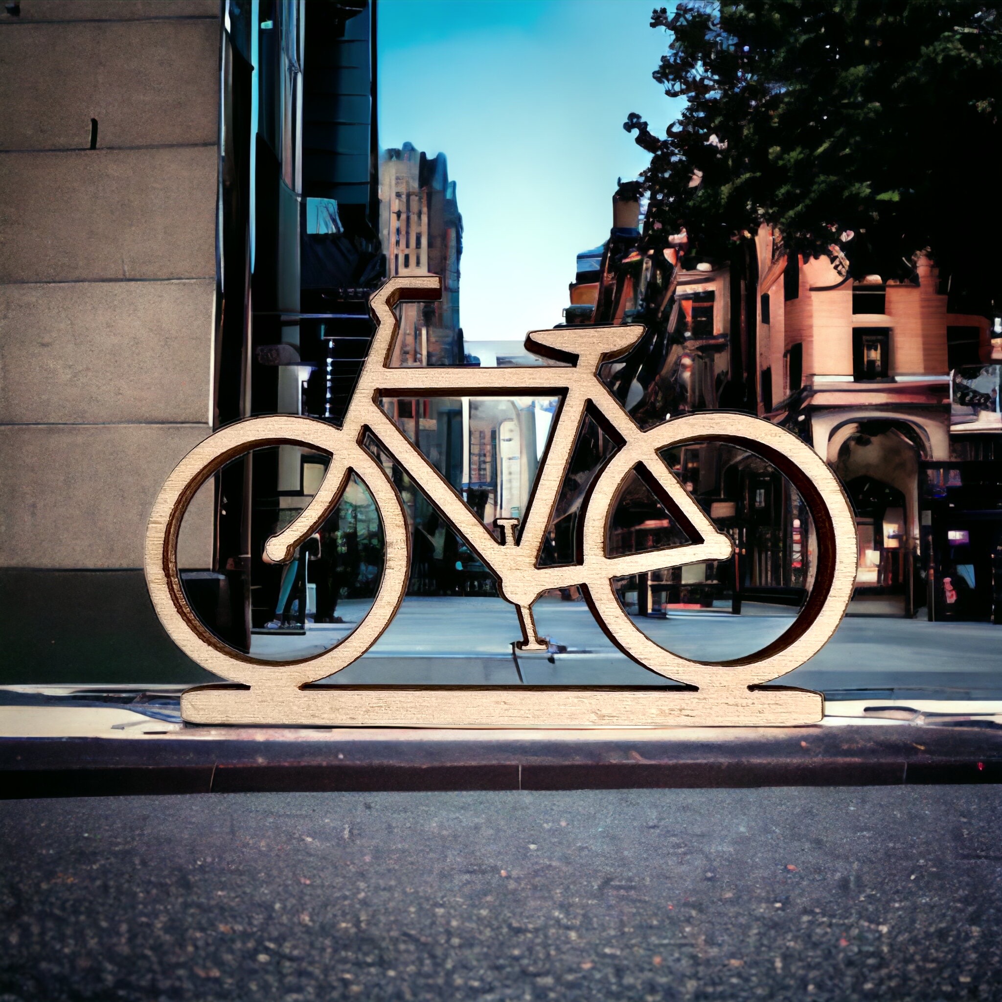  Fahrrad und Briefkasten Zubehör Dekoleiste