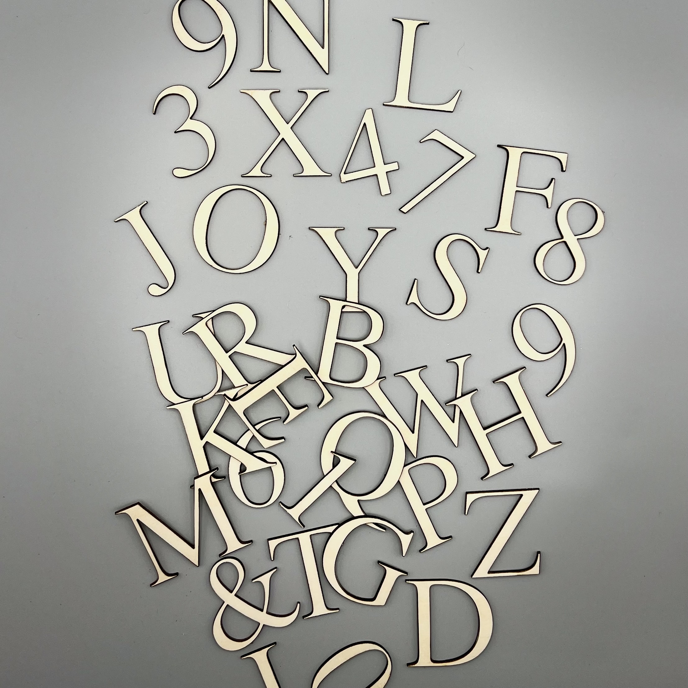 Buchstabe & Satzzeichen