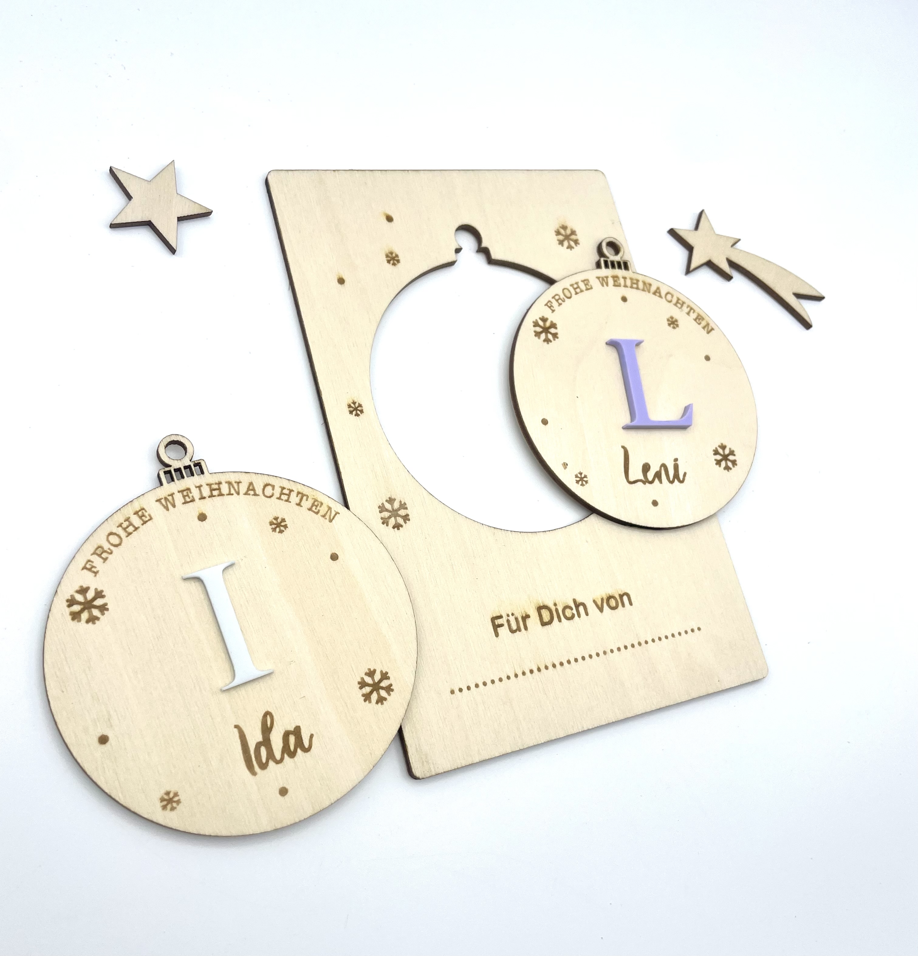 Christbaumkugel personalisiert