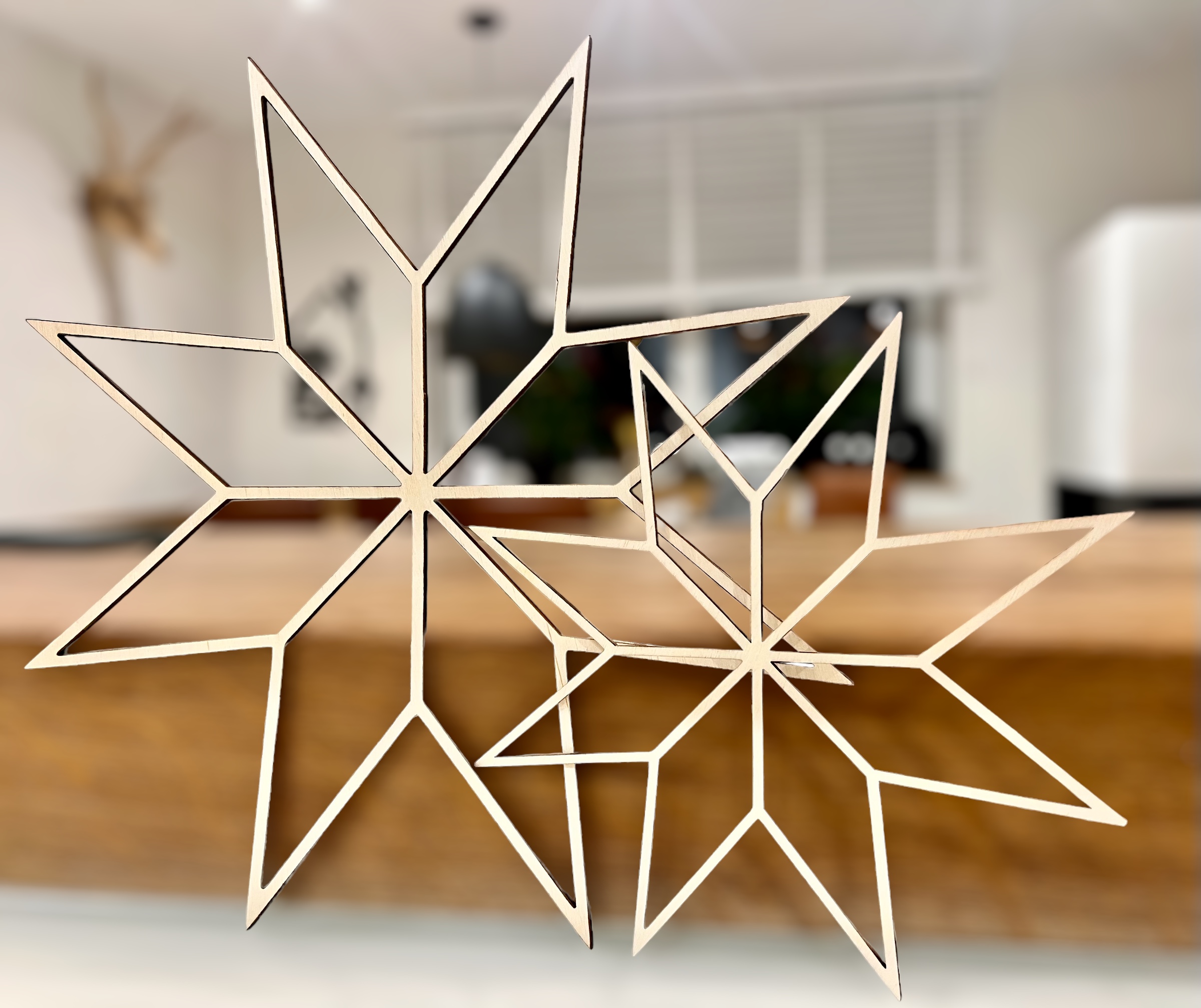 Anhänger Sterne, Weihnachtsschmuck