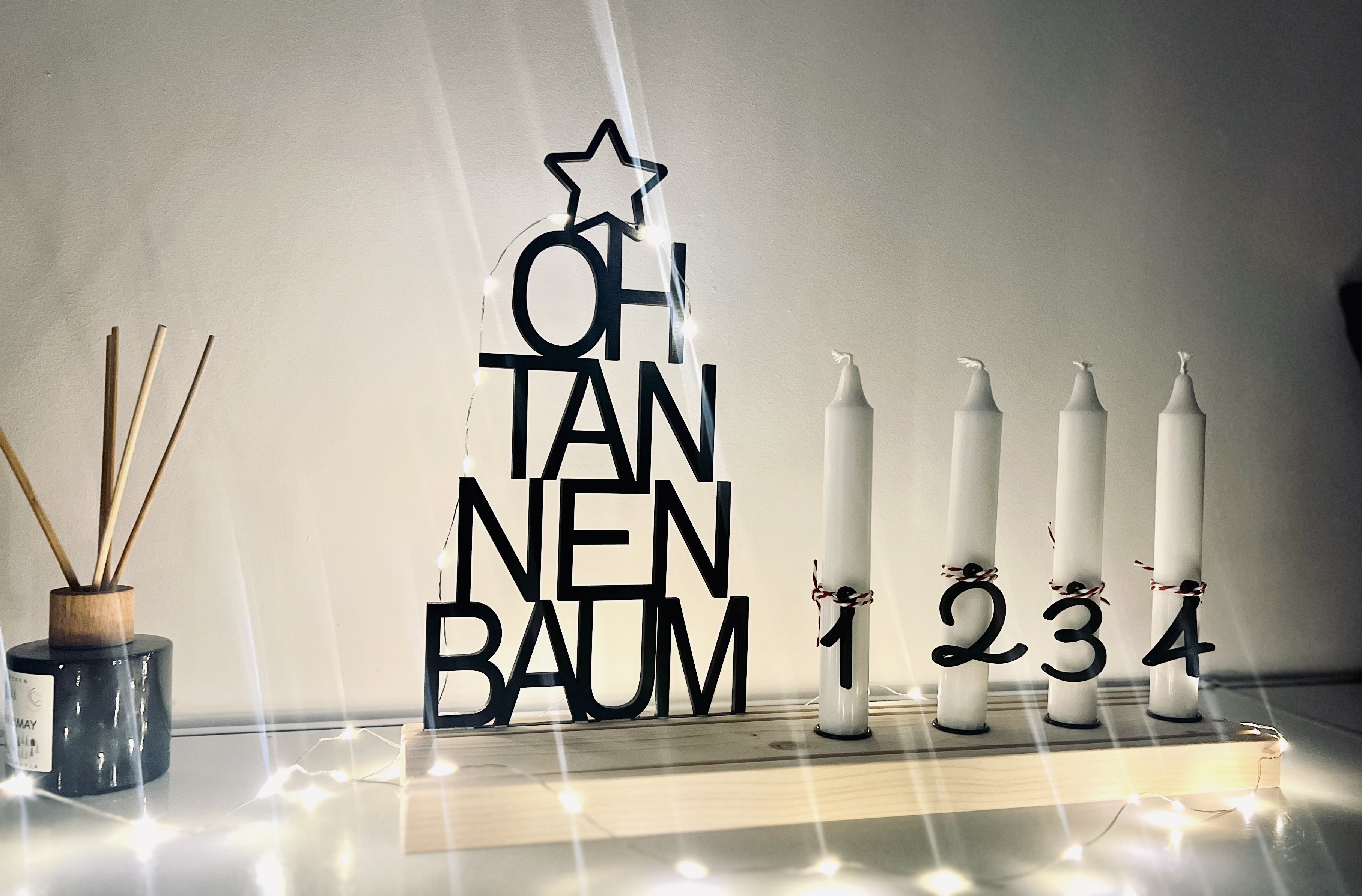 Oh Tannenbaum Kerzenständer Adventskranz