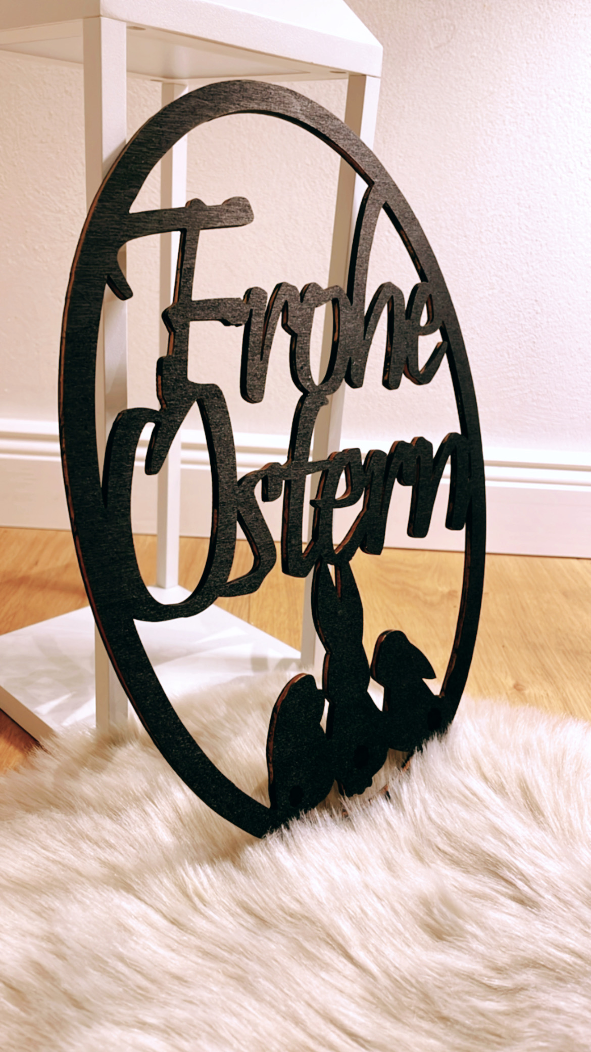 Dekoanhänger Frohe Ostern - Hasen