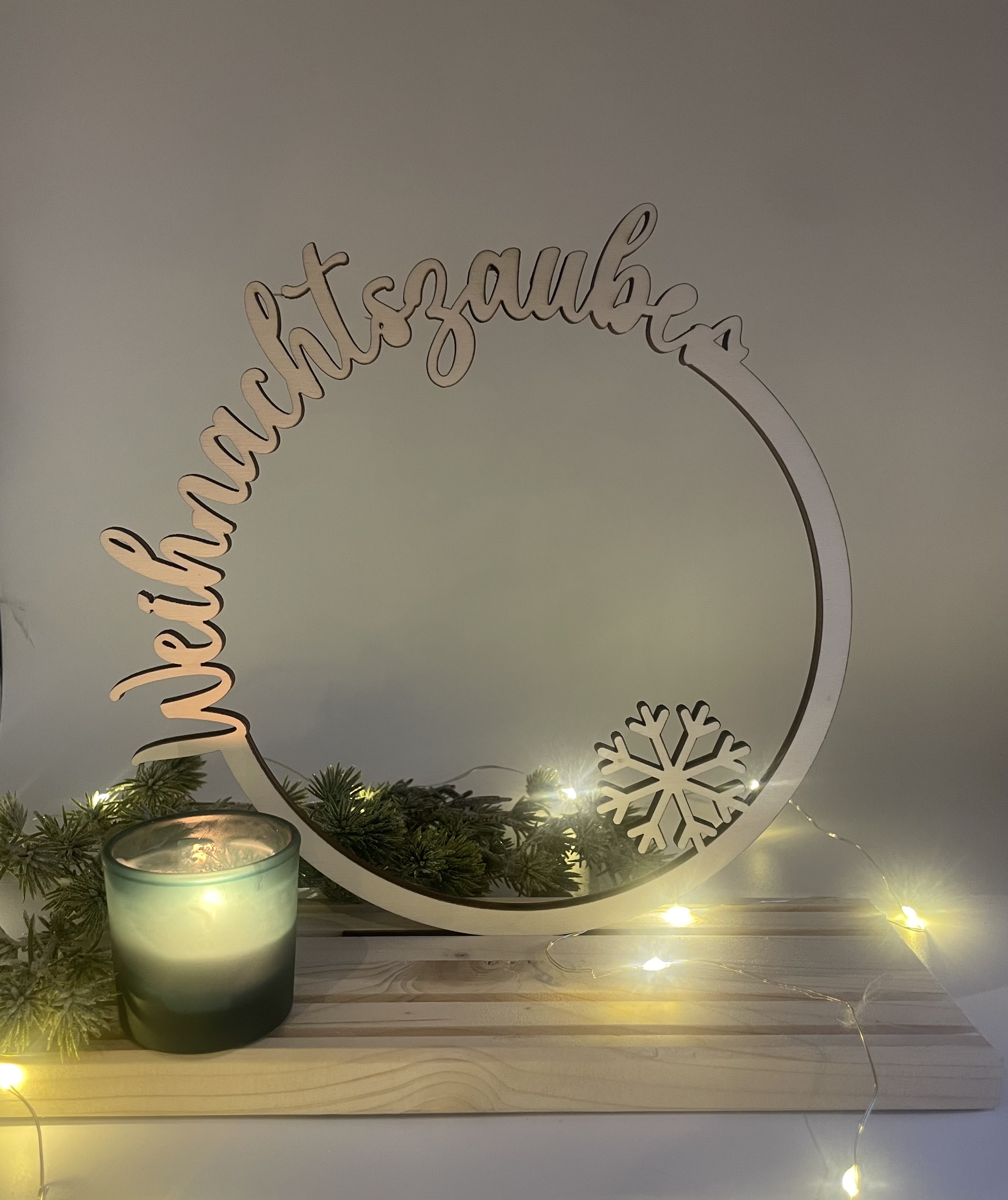 Dekoleiste Weihnachtszauber