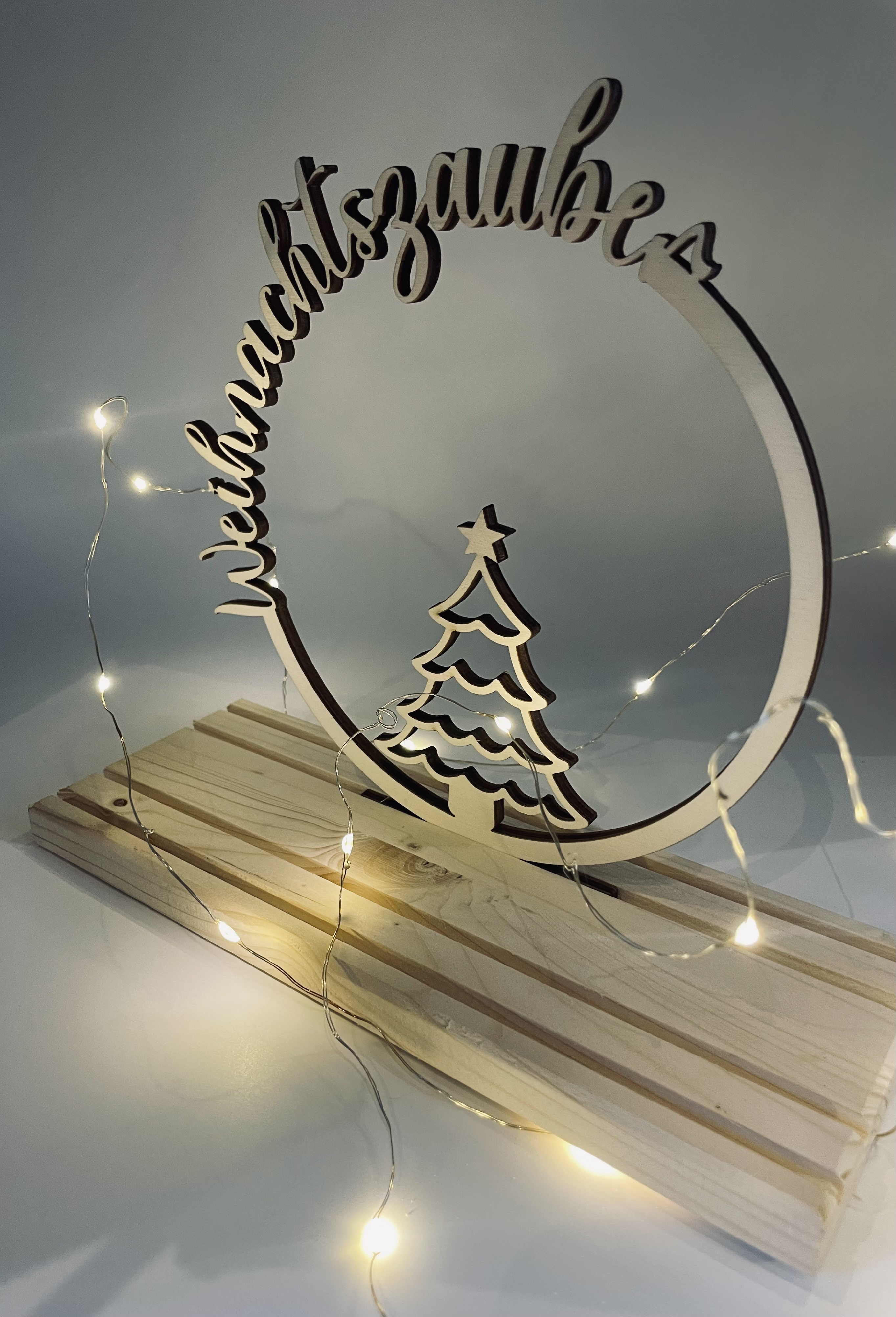 Dekoleiste Weihnachtszauber