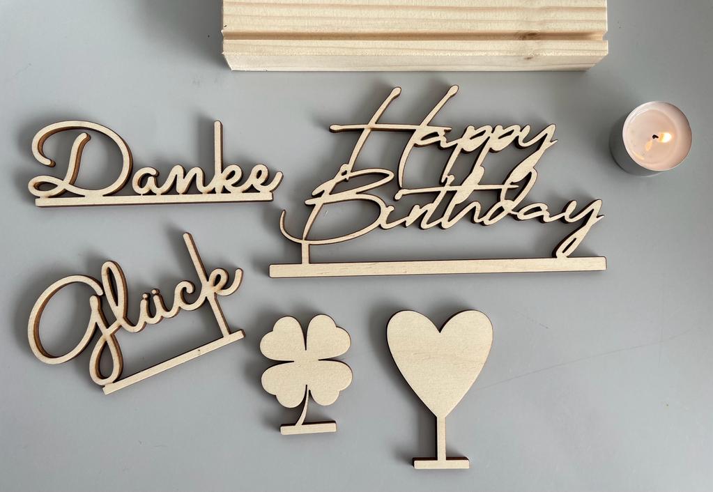 Dekoleiste Happy Birthday