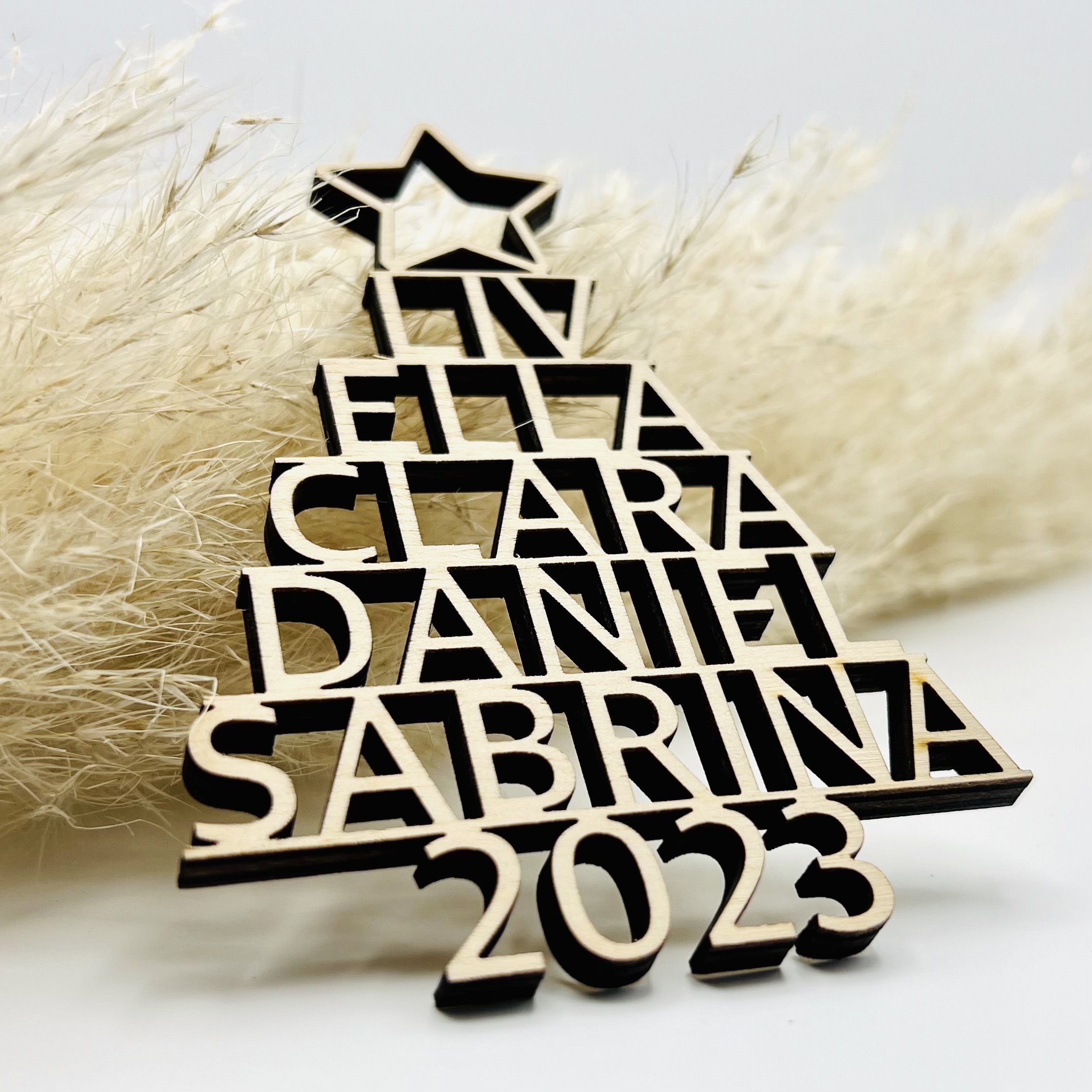 Familien Weihnachtsbaum