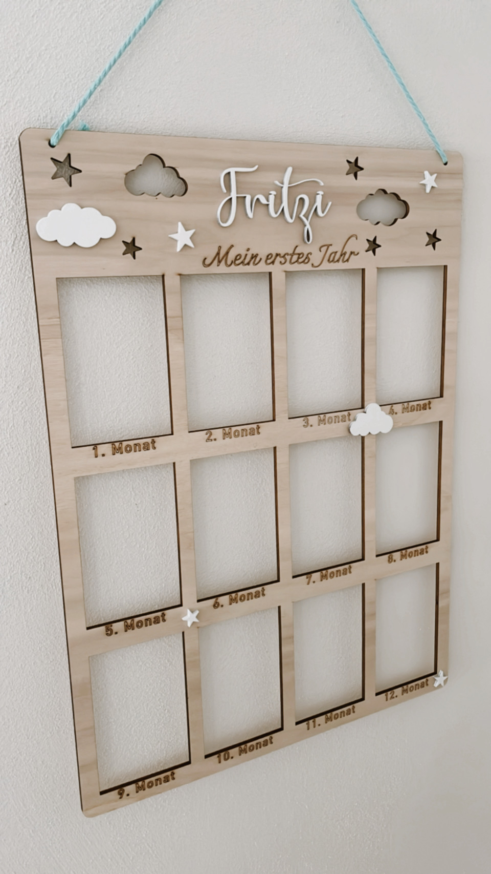 Fototafel mein erstes Jahr