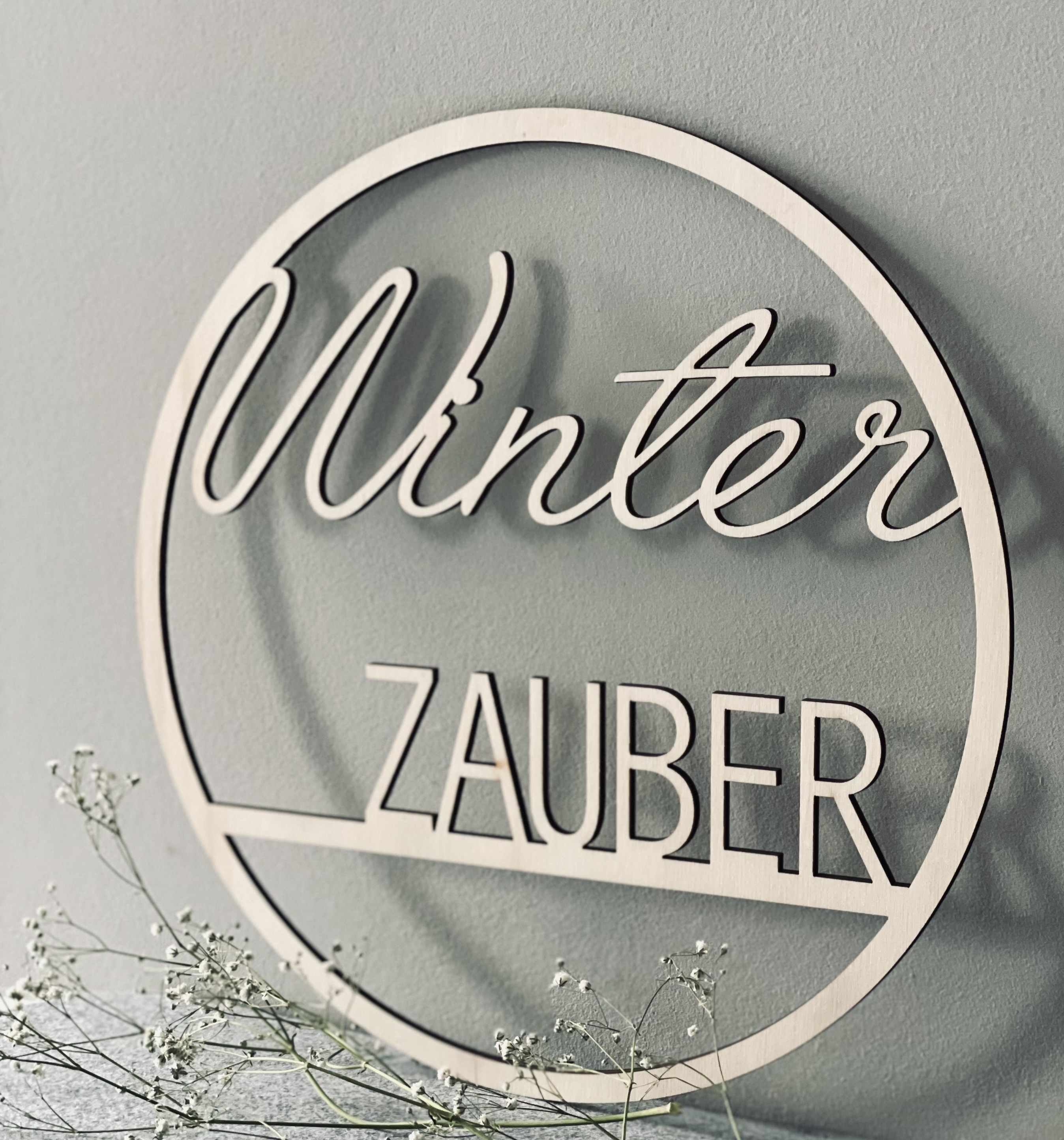 Holzkranz Weihnachten