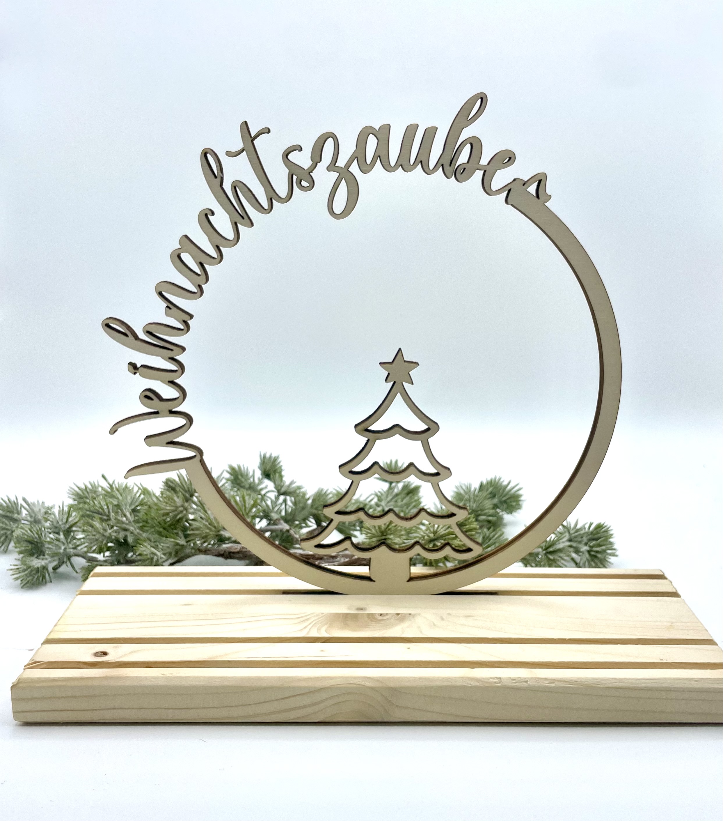 Dekoleiste Weihnachtszauber