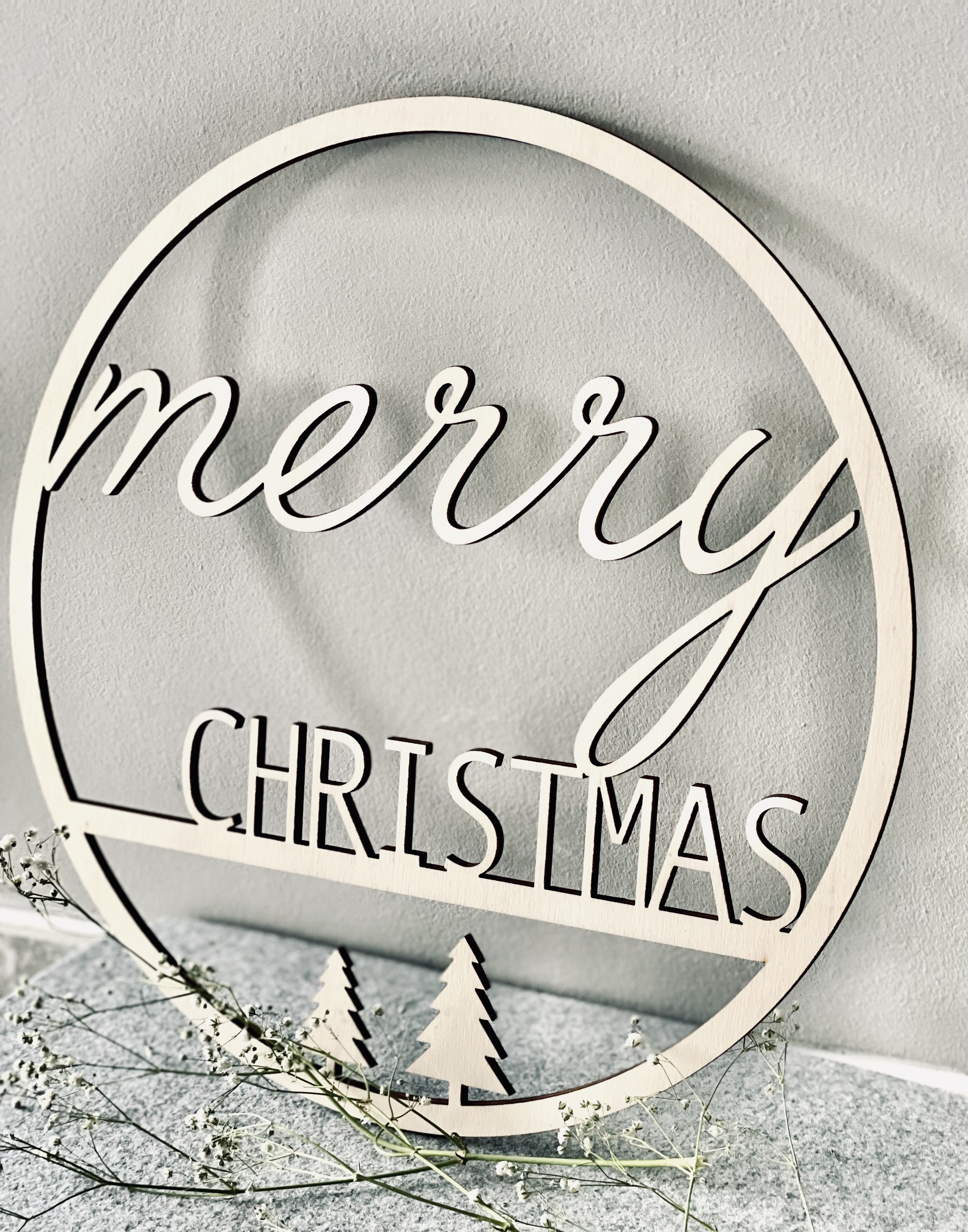 Holzkranz Weihnachten